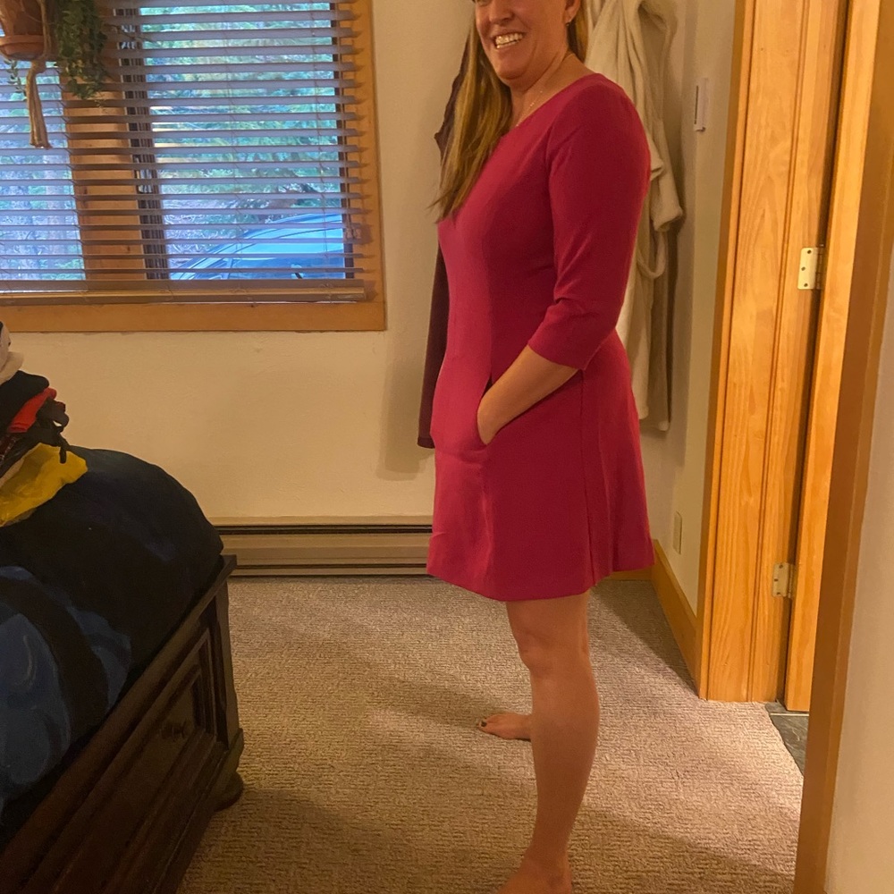 Mad men style dress with pockets